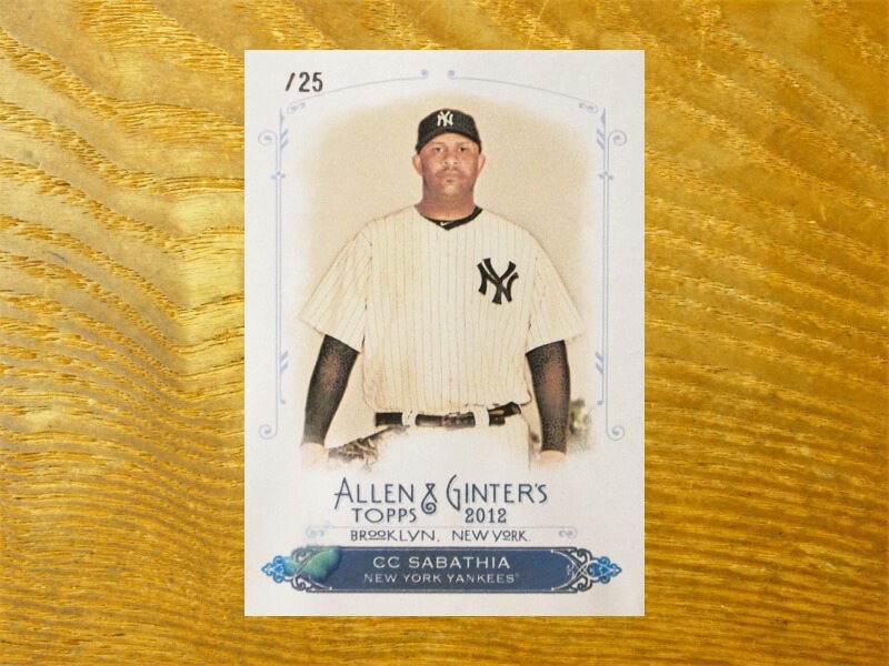 2012 TOPPS Allen & Ginter's サバシア