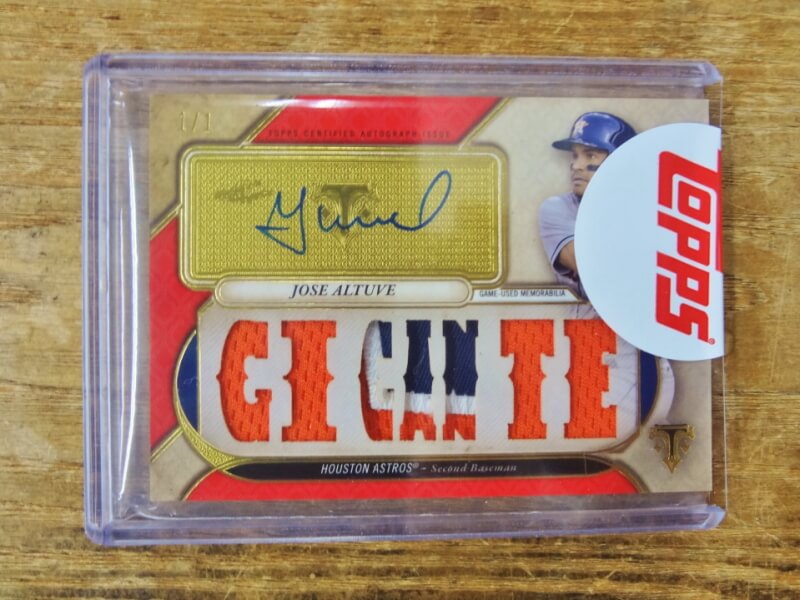 2017 TOPPS TRIPLE THREADS ホセ・アルトゥーベ