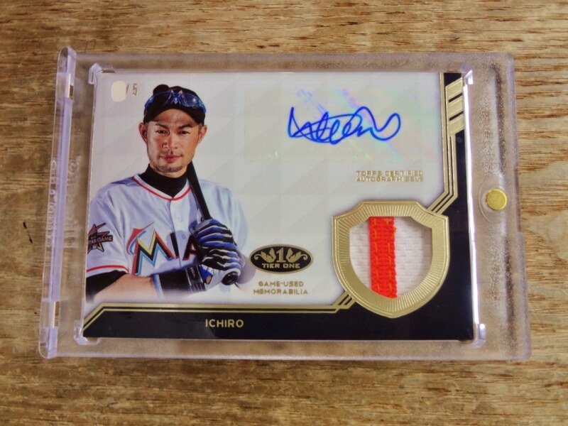 2018 TOPPS TIER ONE イチロー