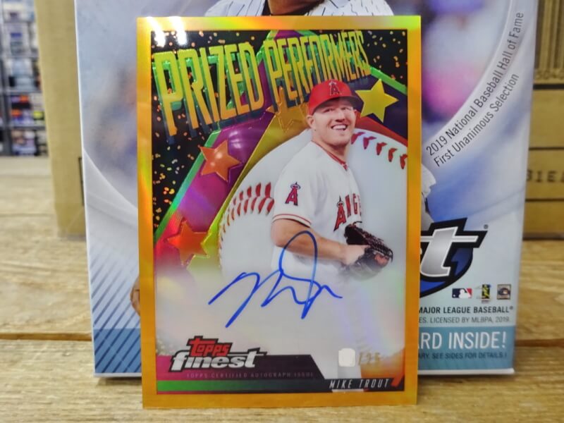 2019 TOPPS FINEST マイク・トラウト