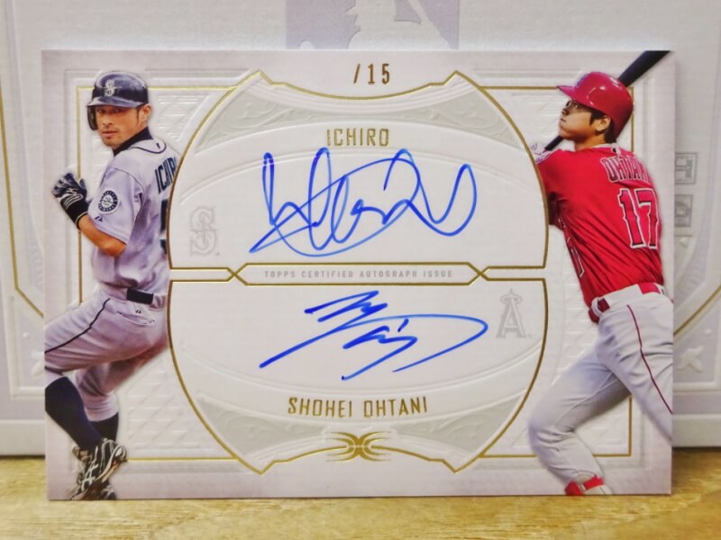 2019 TOPPS DEFINITIVE イチロー & 大谷翔平