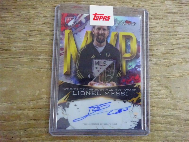 2024 TOPPS FINEST MLS リオネル・メッシ