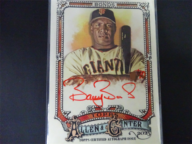 2025 TOPPS ALLEN & GINTER バリー・ボンズ