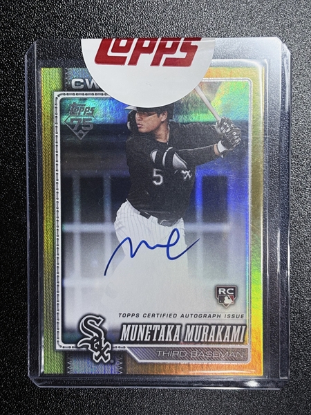 2026 TOPPS SERIES 2 村上宗隆 直筆サイン