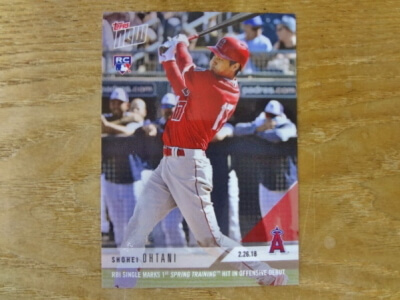 大谷 翔平 2018 TOPPS NOW SPRING TRAINING