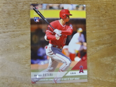 大谷 翔平 2018 TOPPS NOW FIRST AT- BAT OF MLB DEBUT